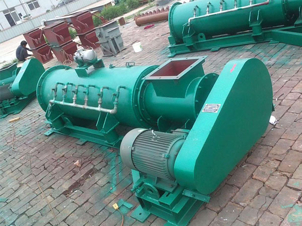 單軸粉塵加濕機(jī)整裝待發(fā)