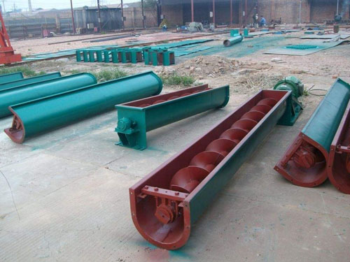 水冷卻螺旋給料機結構特點 水冷卻螺旋給料機結構特點